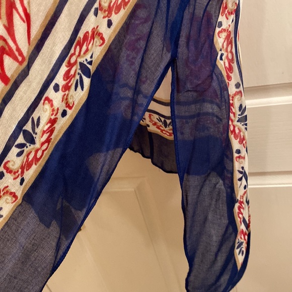 Flowy Paisley Printed Kimono - Picture 3 of 5